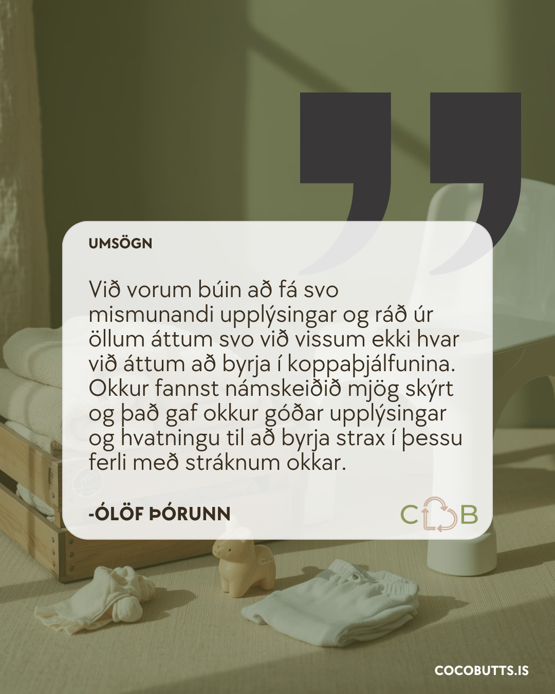 Koppaþjálfun á Gullna tímanum - 18-30 mánaða - netnámskeið