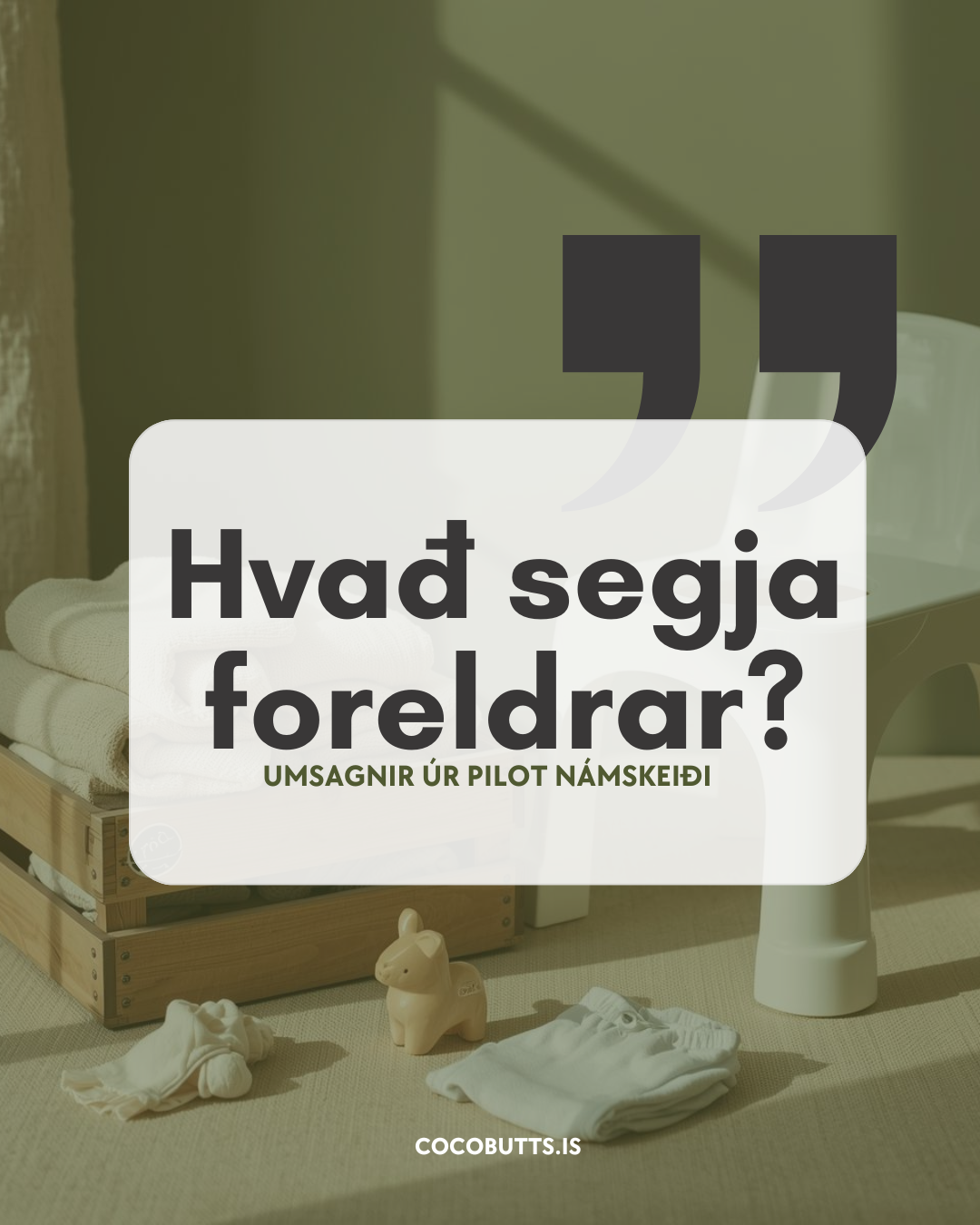 Koppaþjálfun á Gullna tímanum - 18-30 mánaða - netnámskeið